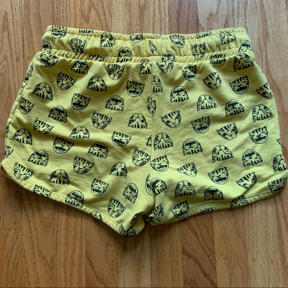 Cat & Jack Yellow Printed XS Women Shorts - Picture 7 of 8
